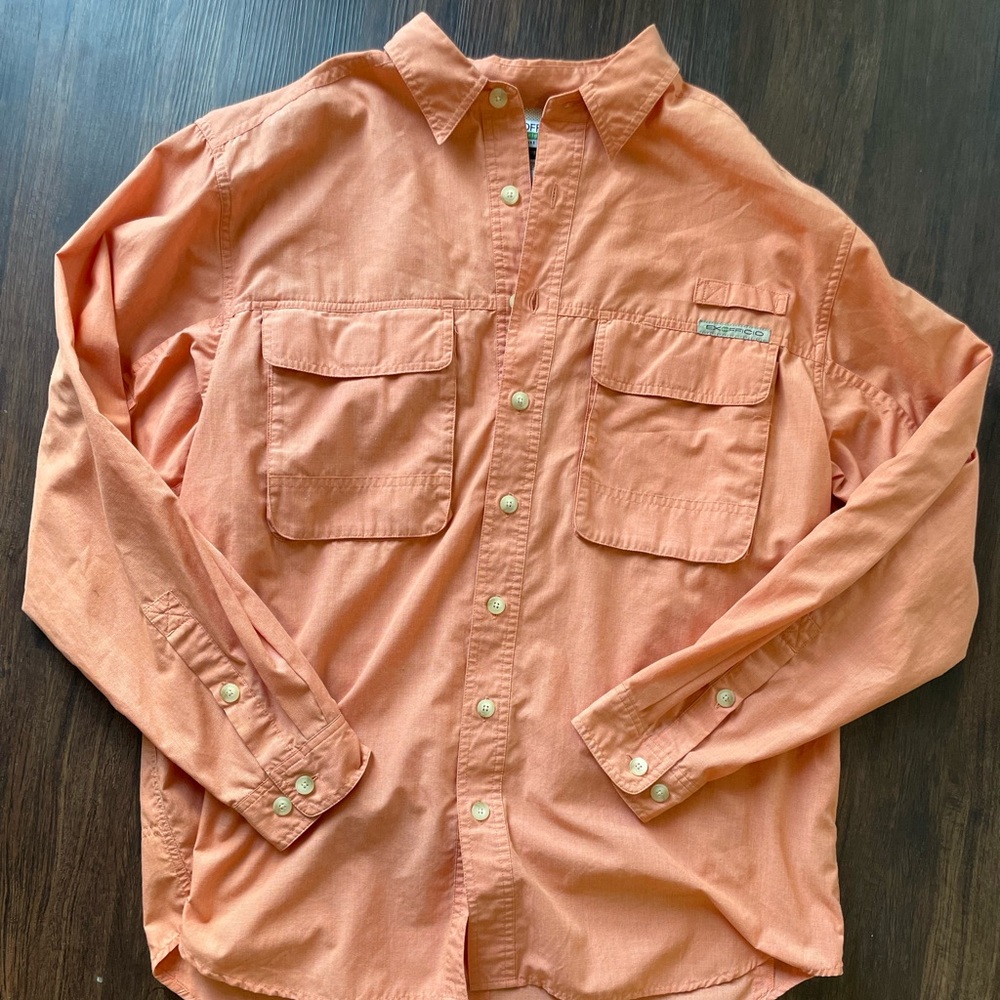 Exofficio Insect Shield Insect Repellent Apparel Long Sleeve Button Down Shirt